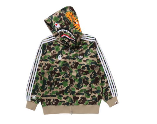 Bape Camo Shark Full Zip Hoodie