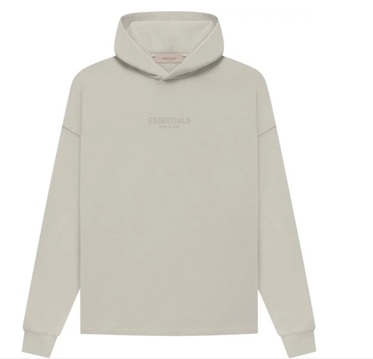 Essential Smoke Small Print Hoodie