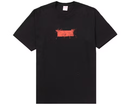 Supreme Blood Box Logo Black Tee