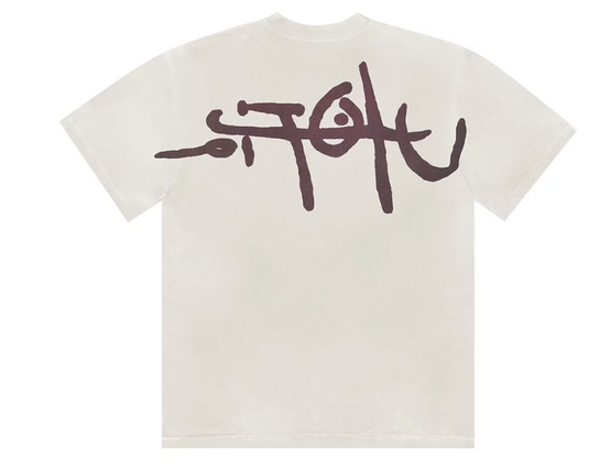 Travis Scott Utopia Baby Kaws Tees (White)